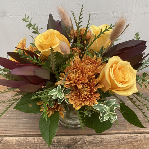 (image for) Woodlawn Fall Flower Bouquet