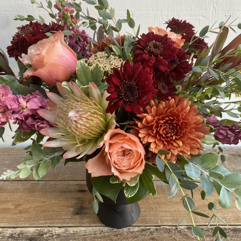 (image for) Bridlemile Fall Flower Bouquet