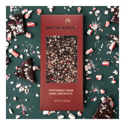 (image for) Moonstruck Chocolate Dark Chocolate Peppermint Bar