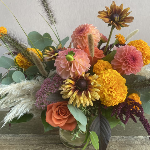 (image for) St Johns Fall Flower Bouquet - Click Image to Close